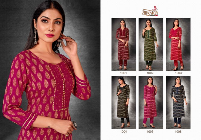 Alishka Silkberry Ethnic Wear Wholesale Kurti With Bottom Collection